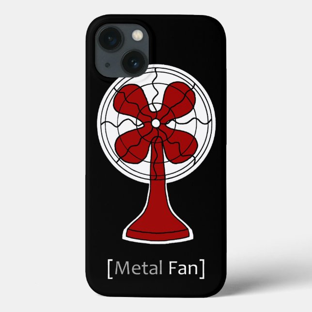 Funda De Case-Mate Para iPhone Ventilador metalizado (Reverso)