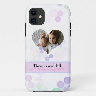 Funda Para iPhone 11 Ver dentro de mi corazón retrato de seres queridos