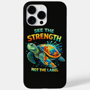 Funda Para iPhone 14 Pro Max De Case-Mate Ver la Fuerza Tortuga Aceptación del Autismo