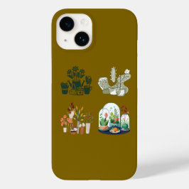 Funda Para iPhone 14 De Case-Mate Ver regalos únicos para los amantes de las plantas