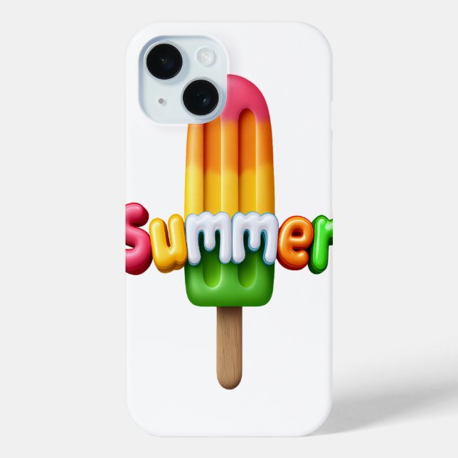 Funda De Case-Mate Para iPhone Verano  (Reverso )
