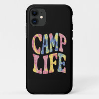Verano de camping Chicas Campamento de vida Tie-Di