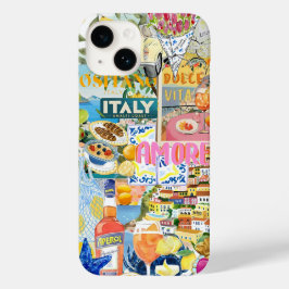 Funda Para iPhone 14 De Case-Mate Verano En ITALIA, Verano Europeo Afrutado