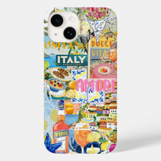 Funda Para iPhone 14 De Case-Mate Verano En ITALIA, Verano Europeo Afrutado