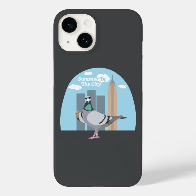 Funda De Case-Mate Para iPhone Verano En La Ciudad (Reverso )