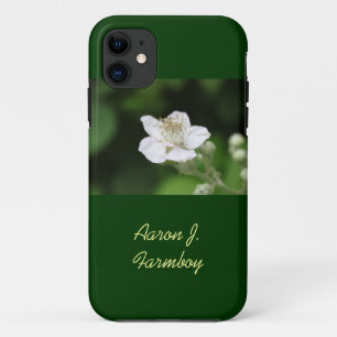 title_seo2 Verano frambuesa flor verde iPhone 5 funda.