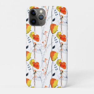 Funda Para iPhone 11 Pro Verano tropical Hermoso diseño de floraciones am