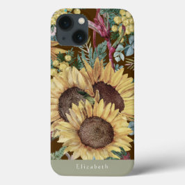 Funda Para iPhone 13 Verano Tropical Vintage