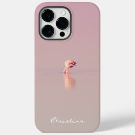 Funda Para iPhone 14 Pro Max De Case-Mate Verano Trópico Rosa Flamingo Girly