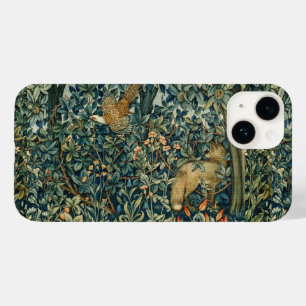 Funda Para iPhone 14 De Case-Mate VERDAD, ANIMALES FORESTALES Fox, Pheasant, Green F
