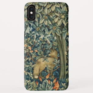 Funda Para iPhone XS Max VERDAD, ANIMALES FORESTALES Fox, Pheasant, Green F