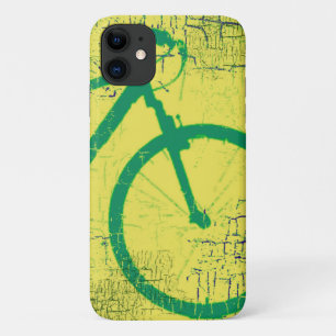 Funda Para iPhone 11 verde de bicicleta circular