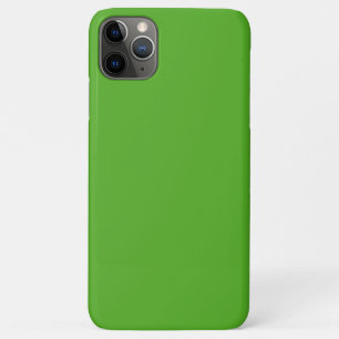 Funda Para iPhone 11 Pro Max Verde de rana sólida