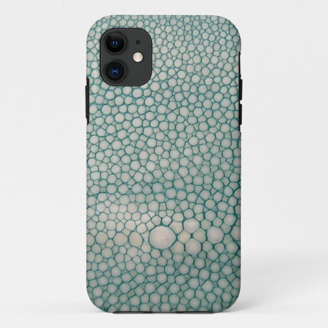 Funda De Case-Mate Para iPhone Verde de Shagreen Seafoam (Reverso)