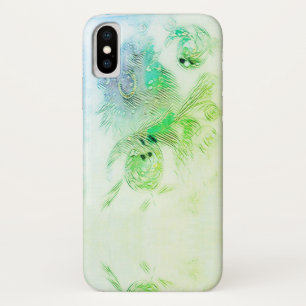 Funda Para iPhone X Verde espiral