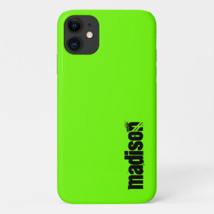Funda Para iPhone 11 Verde fluorescente neón