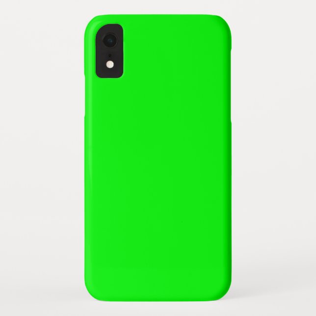 Funda De Case-Mate Para iPhone Verde lima (Reverso)