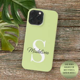 Funda Para iPhone 14 Pro Max De Case-Mate Verde Lima Amarillo Chartreuse de Verano Luz Perso