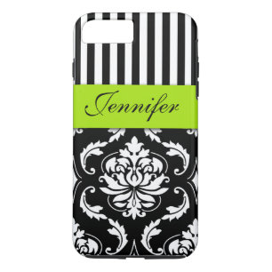 TITLE_SEO2 VERDE LIMA PERSONALIZADA, DAMASCO NEGRO RAYADO