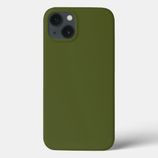 Funda Para iPhone 13 verde militar