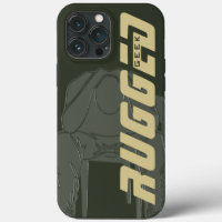 verde Rugged Geek Man Holding Head | Hombre pensan