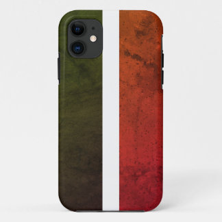Funda Para iPhone 11 Verde y naranja de color
