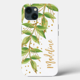 Funda Para iPhone 13 Verdor acuático personalizado