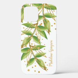 Funda Para iPhone 12 Verdor acuático personalizado