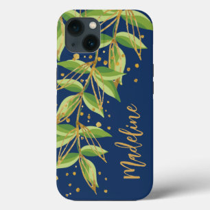 Funda Para iPhone 13 Verdor acuático personalizado