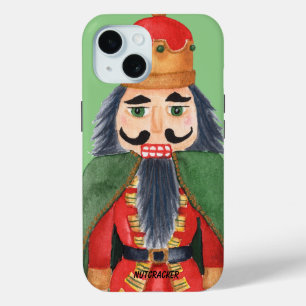 Funda Para iPhone 15 Verdor de petcracker único personalizado monograma