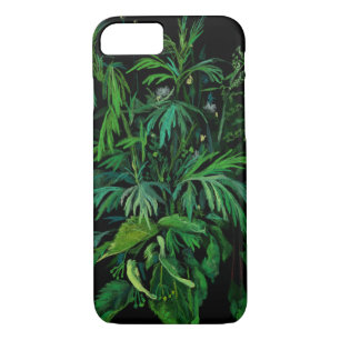 Funda Para iPhone 8/7 Verdor Verano Hierbas vegetales Flores silvestres