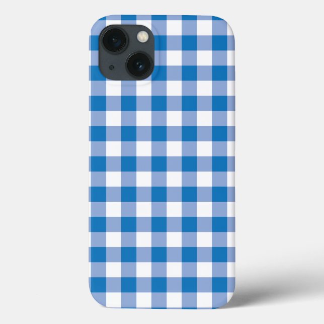 Funda De Case-Mate Para iPhone Verificación azul  (Reverso)