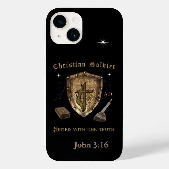 Funda De Case-Mate Para iPhone Versículo Cristiano Bíblico (Reverso )