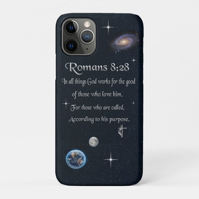 Funda De Case-Mate Para iPhone Verso de la Biblia (Reverso)