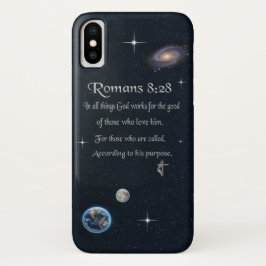 Funda Para iPhone X Verso de la Biblia