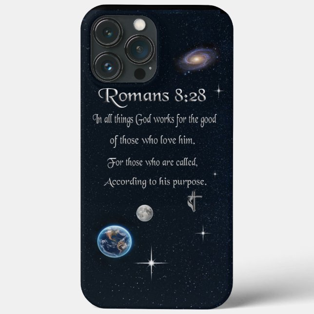 Funda De Case-Mate Para iPhone Verso de la Biblia (Reverso )
