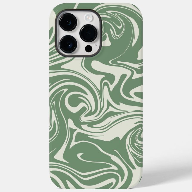 Funda De Case-Mate Para iPhone Vertido - Verde (Reverso )
