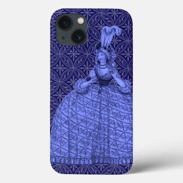 Funda De Case-Mate Para iPhone Vestido de época de 1794 (Reverso)