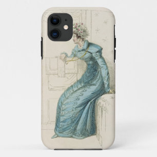 Funda Para iPhone 11 Vestido del carro, placa de moda del representante