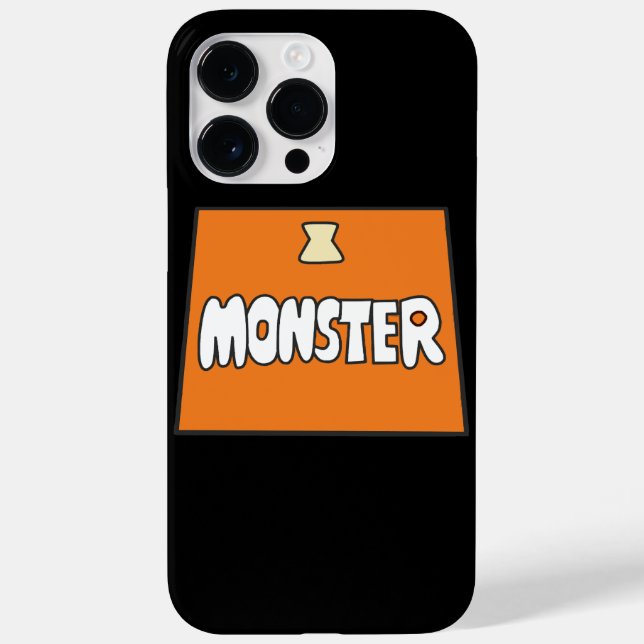 Funda De Case-Mate Para iPhone Vestuario de Pikamee, Monstruo  (Reverso)