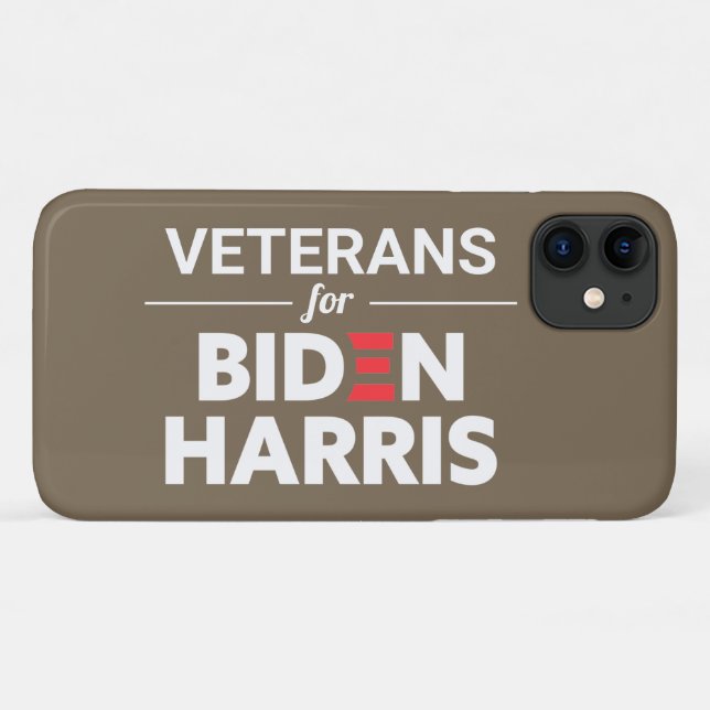 Funda De Case-Mate Para iPhone Veteranos para el Personalizado de Biden Harris Te (Reverso (horizontal))