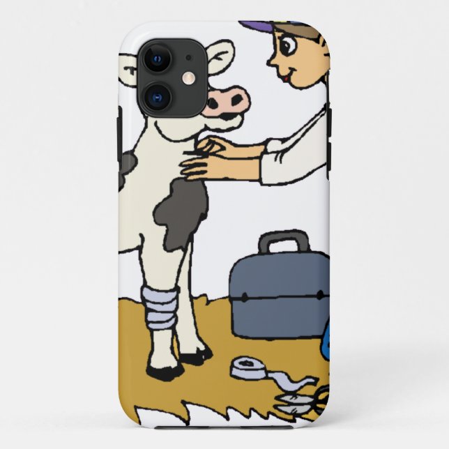 Funda De Case-Mate Para iPhone Veterinario del país (Reverso)