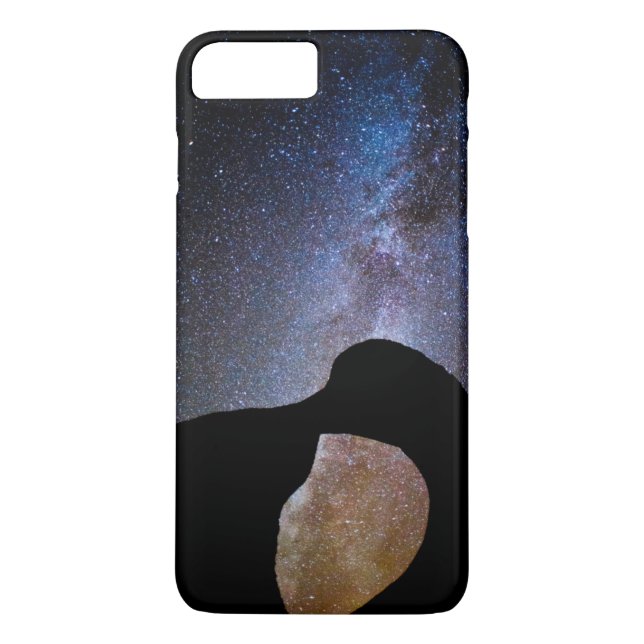 Funda De Case-Mate Para iPhone Vía láctea por la noche, California (Reverso)