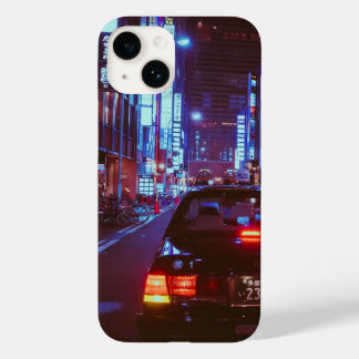 Funda Para iPhone 14 De Case-Mate Viaje Asia Japón Noche emblemática Osaka Japonés