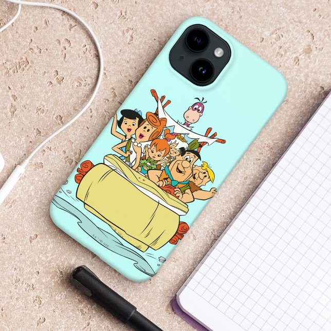 Funda De Case-Mate Para iPhone Viaje de la familia Flintstones (Subido por el creador)