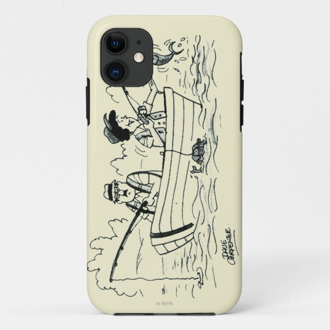 Funda De Case-Mate Para iPhone Viaje de pesca (Reverso)
