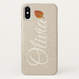 Funda Para iPhone X Viaje de vacaciones de oro retro