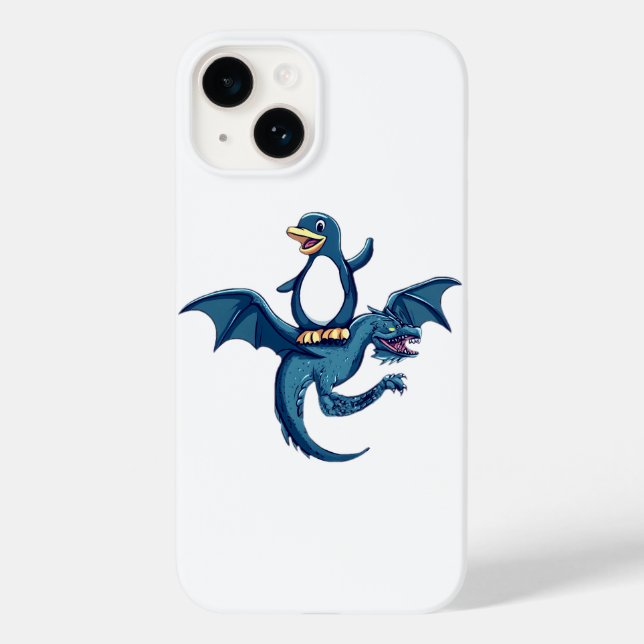 Funda De Case-Mate Para iPhone Viaje Linux (Reverso )