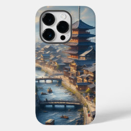 Funda Para iPhone 14 Pro De Case-Mate Viaje panorámico japonés de Kioto