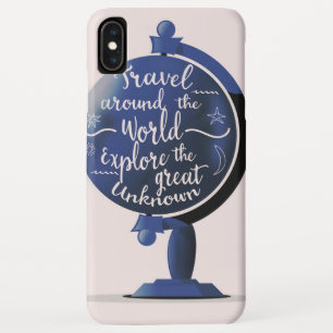 Funda Para iPhone XS Max Viaje por el mundo para explorar lo mejor de lo de